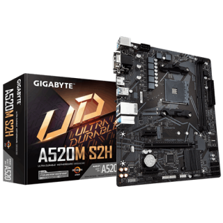 gigabyte gigabyte a520m s2h placa base zocalo am4 micro atx