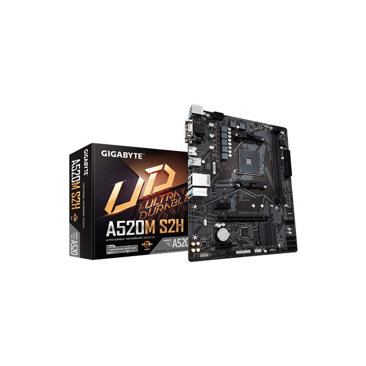 gigabyte gigabyte a520m s2h placa base zocalo am4 micro atx