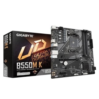 gigabyte placa base b550m k matx am4