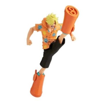 banpresto figura banpresto one piece battle record collection sanji ii 21cm