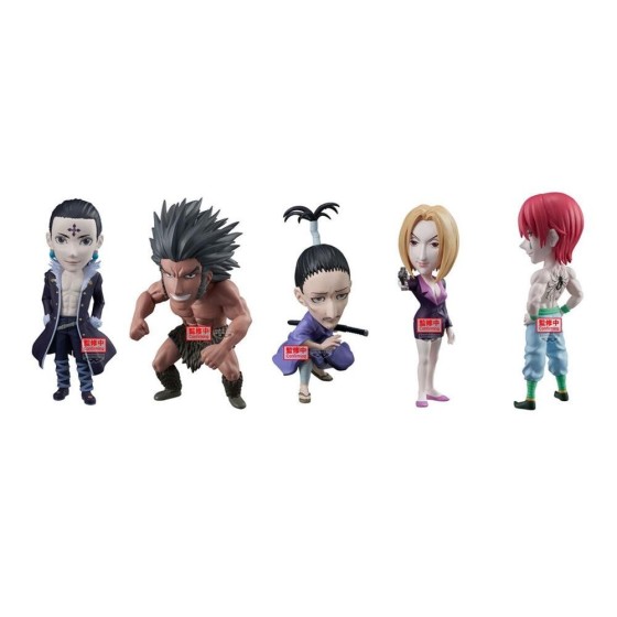 banpresto figura banpresto hunter x hunter world collectable the phantom troupe 9cm