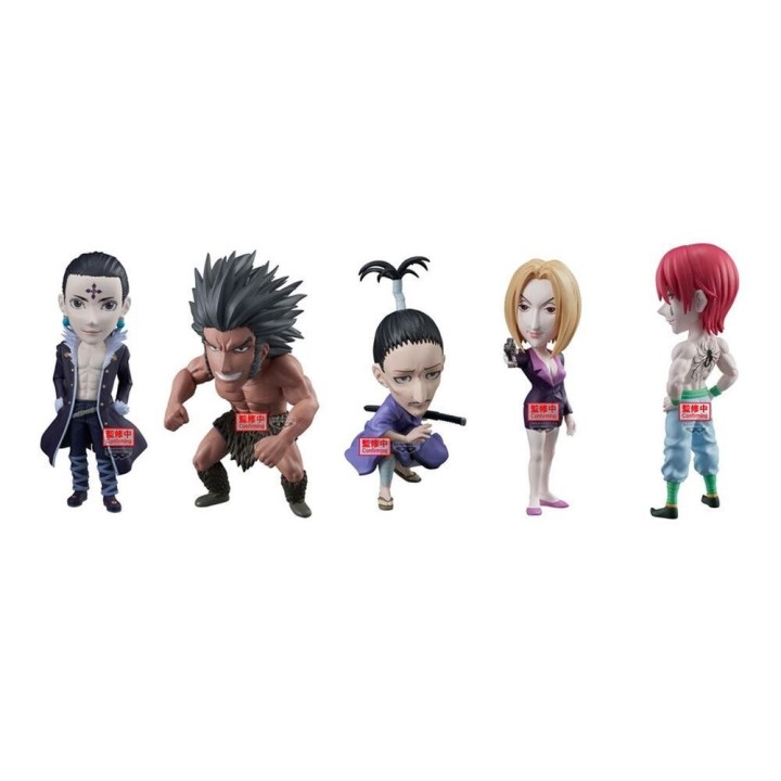 banpresto figura banpresto hunter x hunter world collectable the phantom troupe 9cm