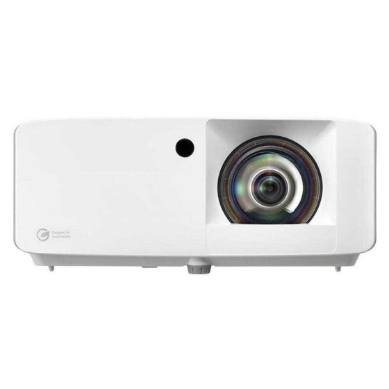 optoma proyector optoma eco laser zh450st dlp fhd 4200 lumenes   corta distancia