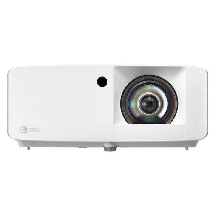 optoma proyector optoma eco laser zh450st dlp fhd 4200 lumenes   corta distancia