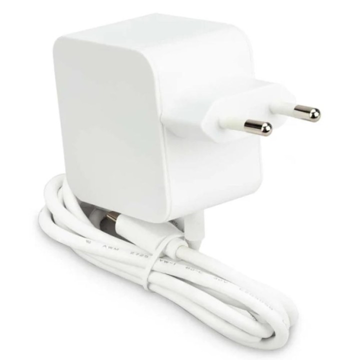 raspberry fuente de alimentacion cargador raspberry pi 5 usb c 27 w color blanco