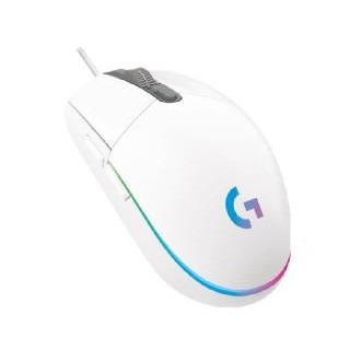 logitech mouse raton logitech g102 lightsync blanco gaming 8.000 dpi 6 botones