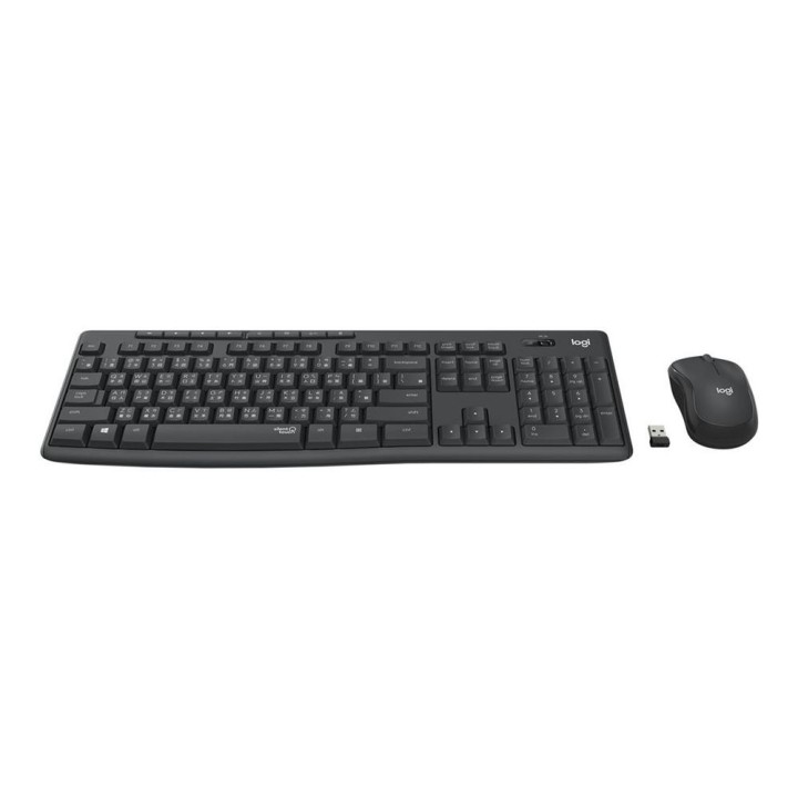 logitech teclado + mouse logitech mk295 inalambrico portugues