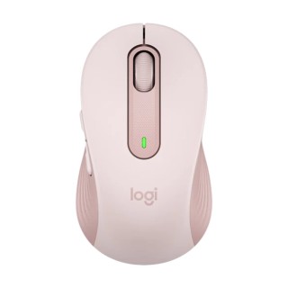 logitech mouse raton logitech m650 mediano optico wireless inalambrico rosa