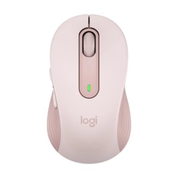 logitech mouse raton logitech m650 mediano optico wireless inalambrico rosa