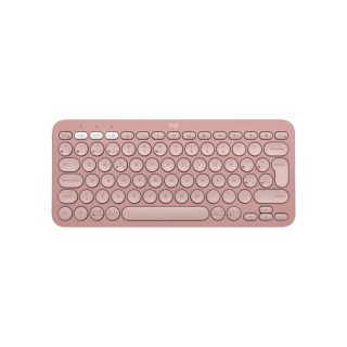 logitech teclado logitech pebble keys 2 k380s inalambrico rosa