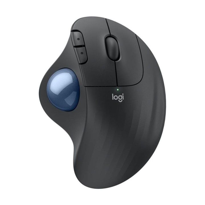 logitech raton inalambrico logitech ergo m575s negro