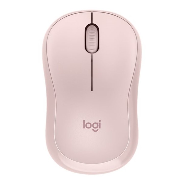 logitech mouse raton logitech m240 optico bluetooth silent rosado