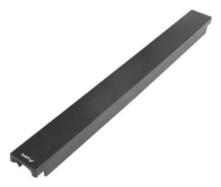carril de montaje din lanberg 1u ts 35 para rack 19 negro