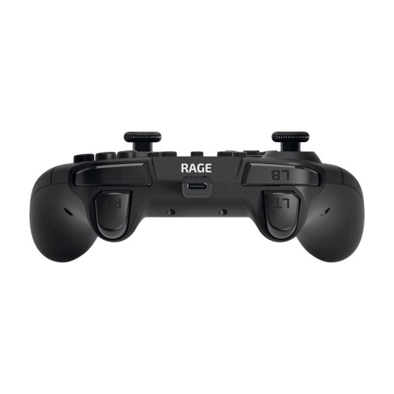mando gamepad inalambrico pc ps3 savio rage w autonomia 8 10h 16 botones funciones programables