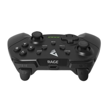 mando gamepad inalambrico pc ps3 savio rage w autonomia 8 10h 16 botones funciones programables