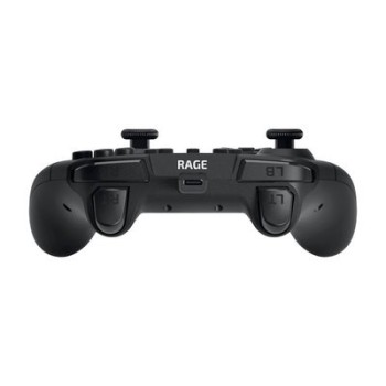 mando gamepad inalambrico pc ps3 savio rage w autonomia 8 10h 16 botones funciones programables