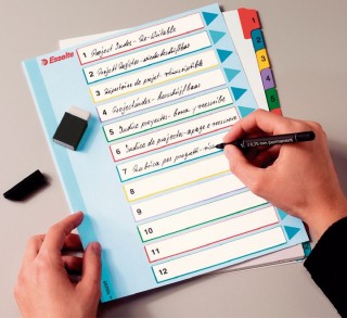 ind. esselte a4+ borra+reescribe 112pos