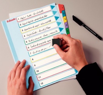 ind. esselte a4+ borra+reescribe 112pos