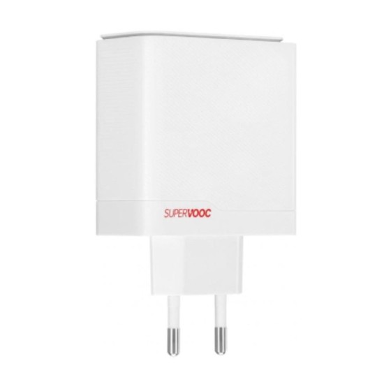 oneplus cargador one plus supervoc 100w 1xusb tipo c 1x usb tipo a blanco