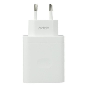 oppo cargador oppo supervooc 33w usb tipo a blanco