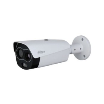 dahua  dhi tpc bf4441 b19f8 dc s2 v1  dahua camara ip hibrida termica bullet 4 mp 19mm+8mm ip67 poe