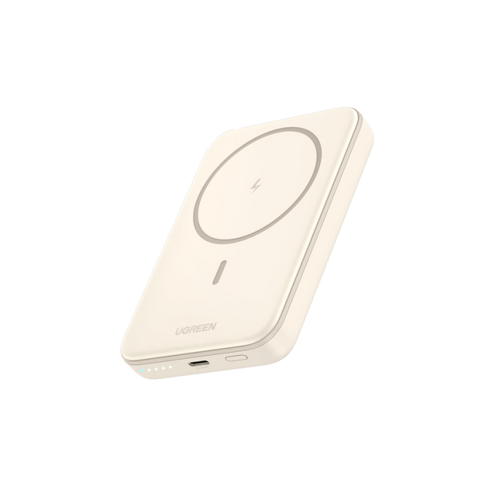 ugreen ugreen 25208 bateria externa 10000 mah cargador inalambrico beige