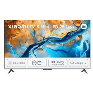 xiaomi tv 75 s mini led 2025 4k google tv 144hz