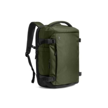 mochila portatil tomtoc navigator t66 l green 40l abertura 90o a 180o compartimento acolchado