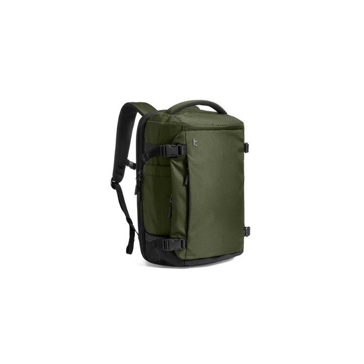 mochila portatil tomtoc navigator t66 l green 40l abertura 90o a 180o compartimento acolchado
