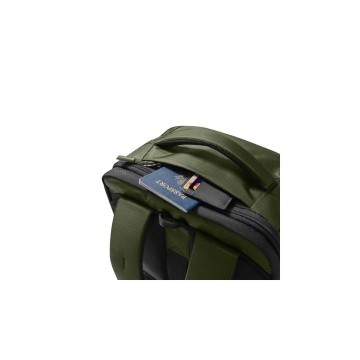 mochila portatil tomtoc navigator t66 l green 40l abertura 90o a 180o compartimento acolchado