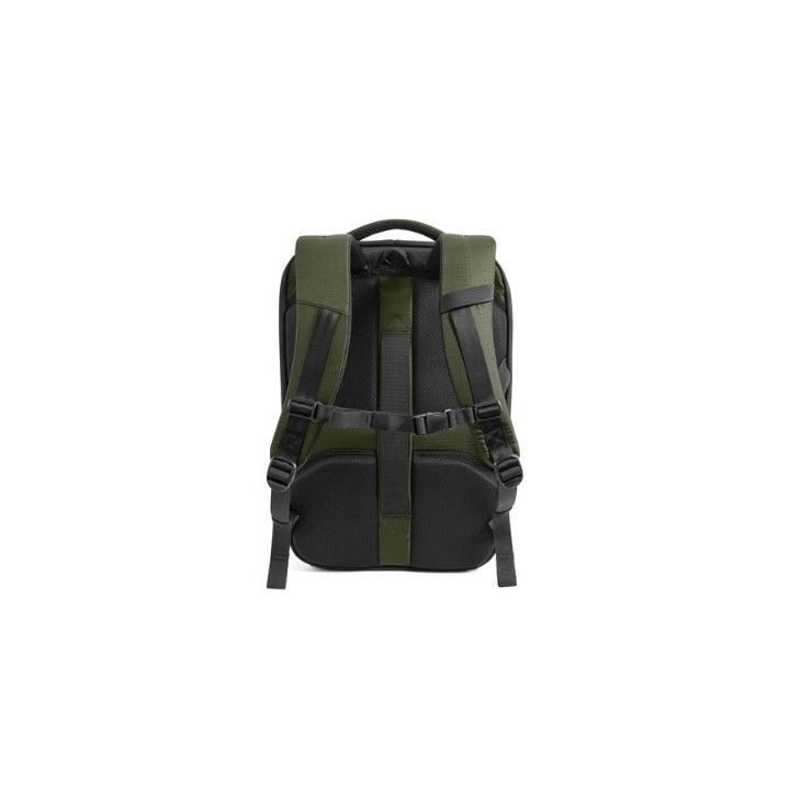 mochila portatil tomtoc navigator t66 l green 40l abertura 90o a 180o compartimento acolchado