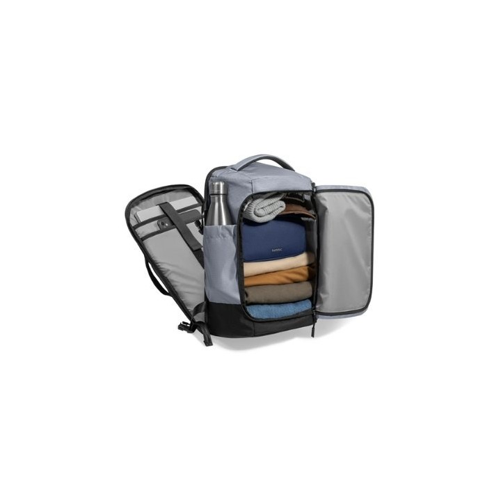 mochila portatil tomtoc navigator t66 gray 28l abertura 90o a 180o compartimento acolchado