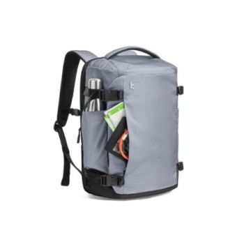 mochila portatil tomtoc navigator t66 gray 28l abertura 90o a 180o compartimento acolchado