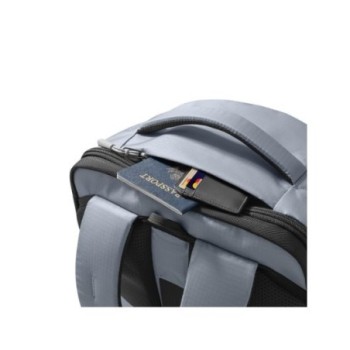mochila portatil tomtoc navigator t66 gray 28l abertura 90o a 180o compartimento acolchado