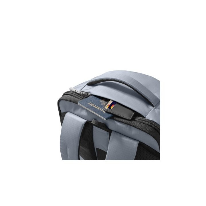 mochila portatil tomtoc navigator t66 gray 28l abertura 90o a 180o compartimento acolchado