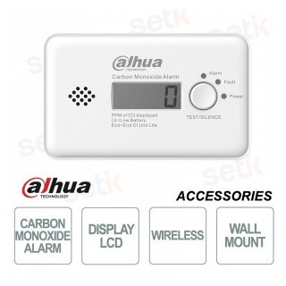 dahua  dhi hy gc21b w2 868   dahua alarmas detector de monoxido de carbono via radio