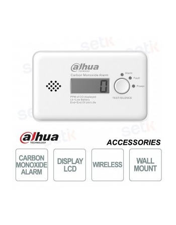 dahua  dhi hy gc21b w2 868   dahua alarmas detector de monoxido de carbono via radio