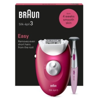 braun depiladora braun silk   epil 3   202