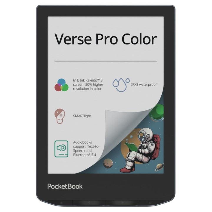 pocketbook readers libro electronico ebook pocketbook verse pro color ereader 6 pulgadas 16 gb storm