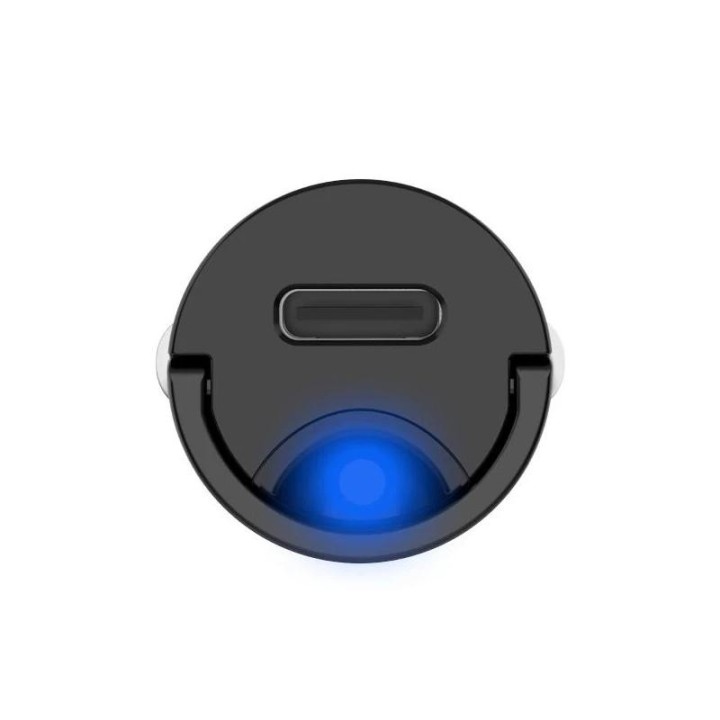 celly cargador coche usb c 30w negro