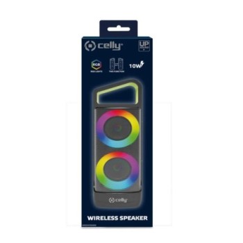 celly altavoz inalambrico rgb 10w