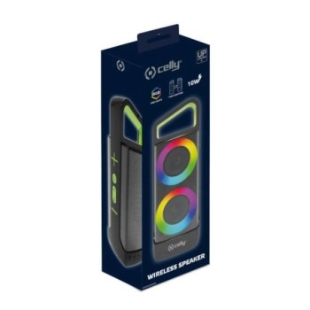 celly altavoz inalambrico rgb 10w