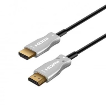 ewent cable hdmi ewent 4k uhd fibra optica hibrido 15m    macho    macho