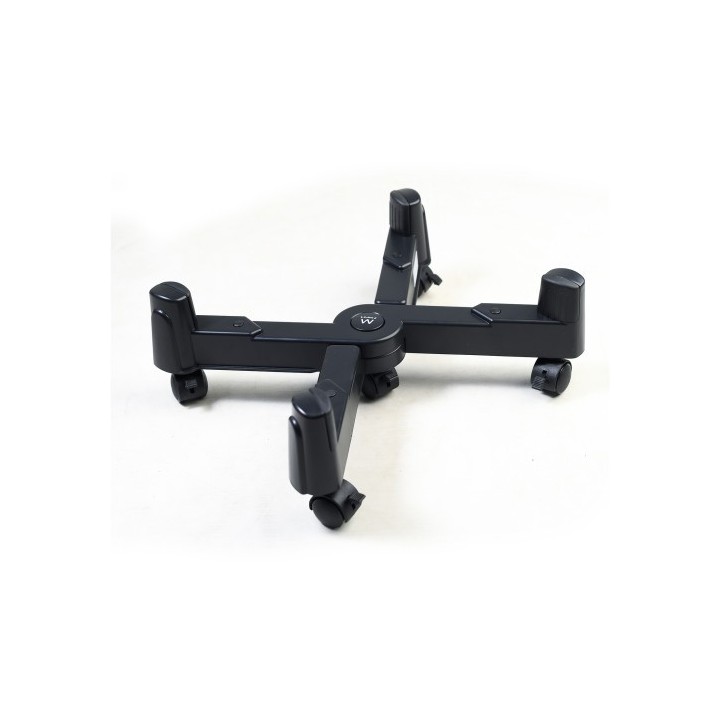 ewent ewent soporte cpu plegable con ruedas