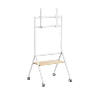 ewent soporte suelo con ruedas ewent vesa hasta 86 pulgadas 600x400mm max 80kg