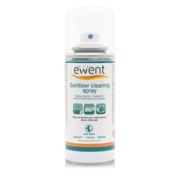ewent ewent spray desinfectante para moviles, mascarillas, superficies, etc. 400ml