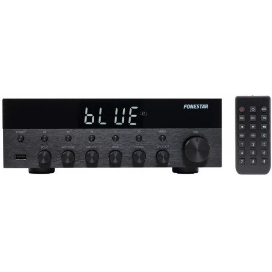 fonestar sistem amplificador estereo hifi fonestar as   1515   bluetooth   radio fm   15 + 15 w rms