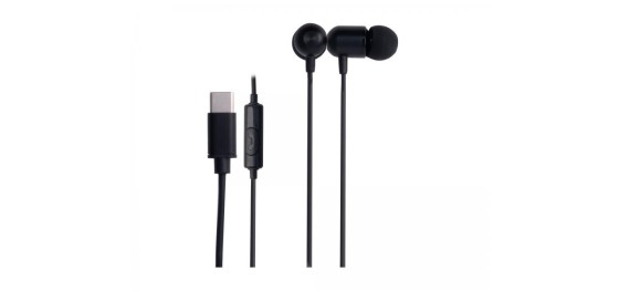 fonestar sistem auriculares intrauditivos fonestar x3   nc   microfono   usb tipo c   negro