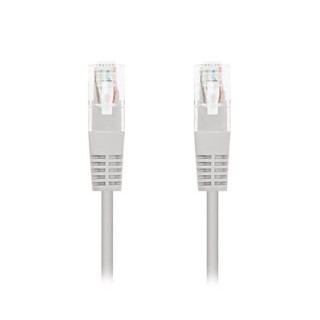 nanocable latiguillo cable red utp cat5e rj45 nanocable 10m gris