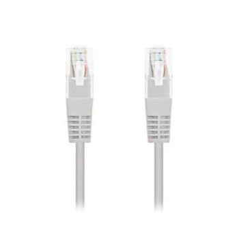 nanocable latiguillo cable red utp cat5e rj45 nanocable 10m gris